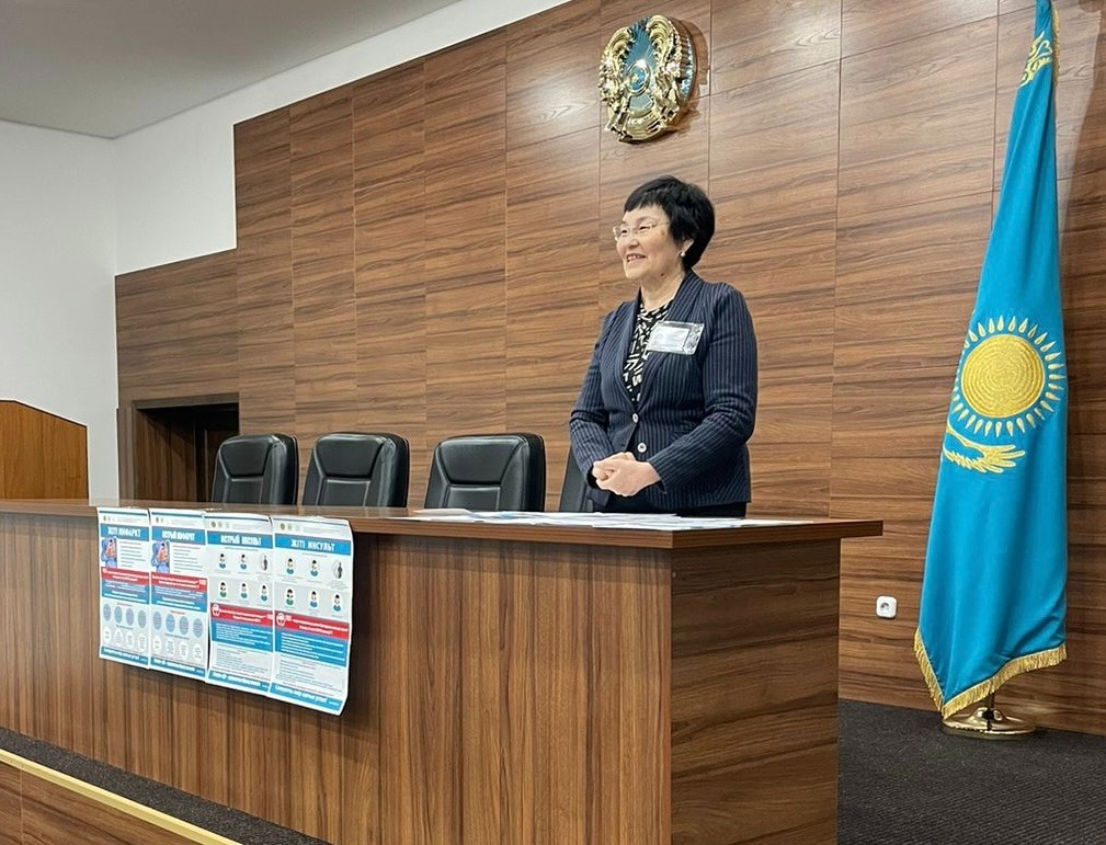 Meeting with the staff of the Ministry of Agriculture of the Republic of Kazakhstan dedicated to the International Day against Arterial Hypertension