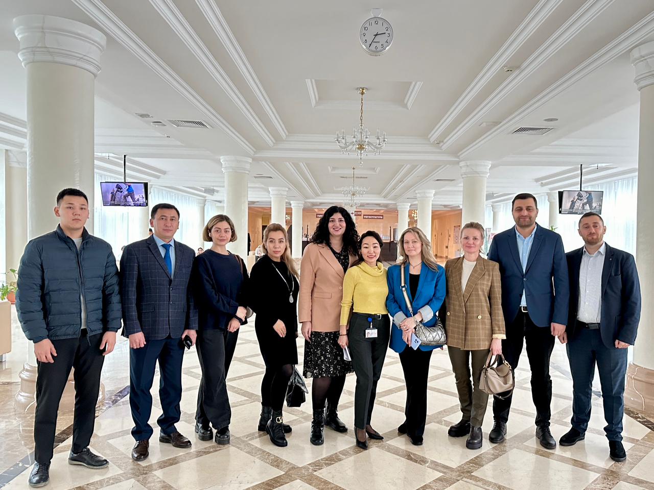 Info-tour of foreign medical agents from Georgia, Russia, Belarus at Medical Center Hospital of the President’s Affairs Administration of the Republic of Kazakhstan