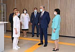 Глава государства посетил Центр ядерный медицины