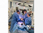Emergency heart surgery at the Medical Center Hospital of a 75-year-old patient