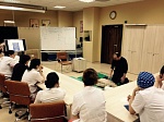 In the Medical Centre Hospital BLS course training is conducted