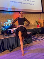 An employee of the Presidential Hospital, took part in an International Ballroom Dancing Tournament