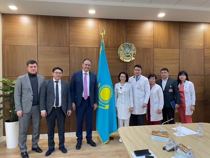 Representatives of SK-Pharmacy visited the Medical Center Hospital of the President’s Affairs Administration of the Republic of Kazakhstan within the framework of work on the centralization of the procurement of medical equipment