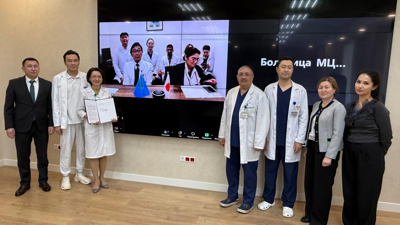 Нейрохирурги Больницы МЦ УДП РК прошли обучение в Fujita Health University Bantane Hospital