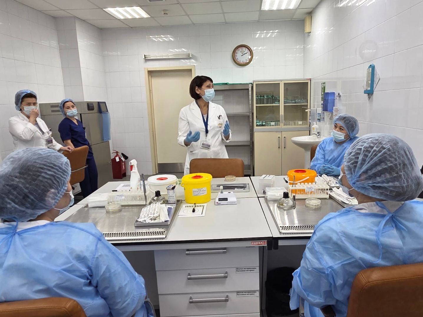 A workshop for bacteriologists on antimicrobial resistance control was held at the Medical Center Hospital