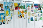 The children’s drawing competition was held at the Presidential Hospital