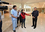 See the report "Complex shoulder joint replacement operation at the Medical Center Hospital of President’s Affairs Administration of the Republic of Kazakhstan" on the first channel Eurasia