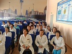 Презентация услуг Больницы МЦ УДП РК в городской поликлинике № 5 город Астана,  улица  Ақан Сері, 20