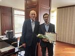 Andrey Avdeyev, Head of the Center for Assessment of Health Technologies and Strategic Development of the Presidential Hospital, was awarded with a Letter of Appreciation for his contribution to the work of the fund «Kazakhstan Khalkyna»