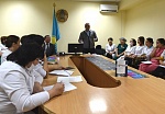 Презентация услуг Больницы МЦ УДП РК в Центре ПМСП "Шапағат"
