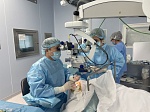 Президенттік клиниканың хирургтары ҚазҒЗИ маманымен бірге операция жасады